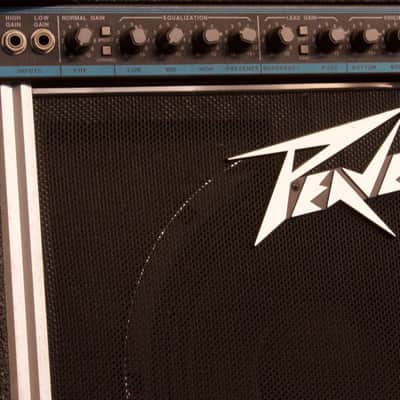 Used Peavey Bandit 112 "Teal Stripe" 1x12" Combo Guitar Amplifier image 3