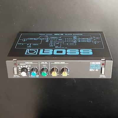1980s - Vintage Boss RRV-10 Micro Rack Series Digital Reverb 1980s - Black image 1