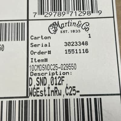 2026 CF Martin Custom Shop 0-28 Wild Grain rosewood satin image 7