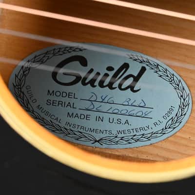 Guild D-46 Blonde 1981 image 12