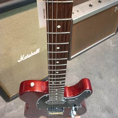 Fender American Performer Telecaster Hum with Rosewood Fretboard 2018 - Present - Aubergine 7.4 Pounds image 6