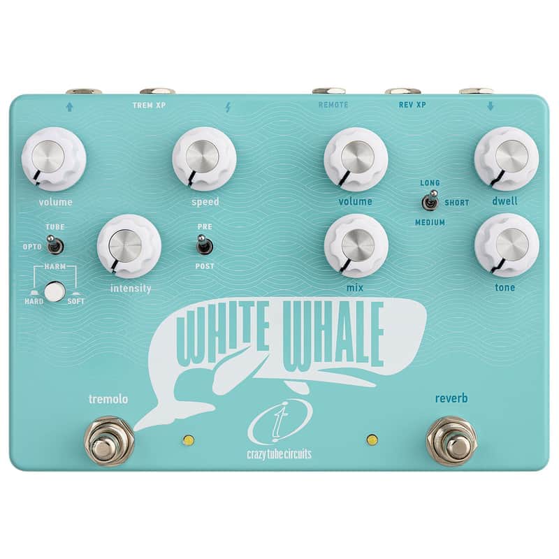 Crazy Tube Circuits White Whale v2 Spring Reverb / Tremolo *Authorized Dealer* FREE Shipping! image 1