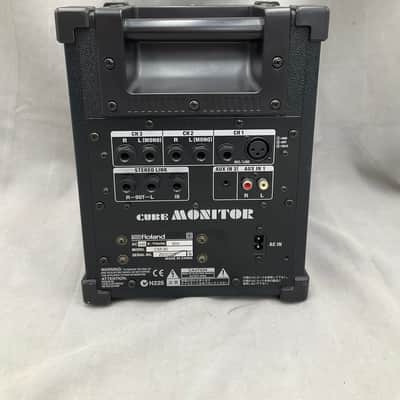 Roland CM-30 Cube Monitor 3-Channel 30-Watt 1x6.5" Combo 2004 - Present - Black - Very Good image 4