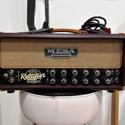Mesa Boogie Recto-Verb 25 2-Channel 25-Watt Guitar Amp Head Wine Red Taurus image 1