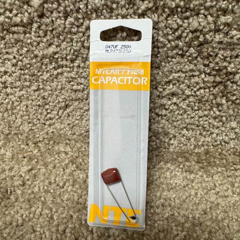 NTE Mylar / Film .047 250V Capacitor image 1