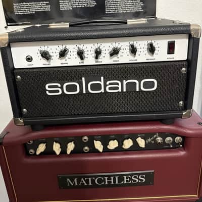 Soldano Astroverb 16 Head AV-16 - Black Bronco Tolex image 2