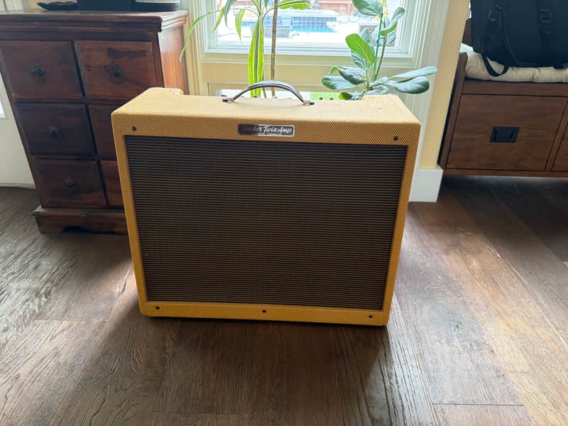 Fender '57 Custom Twin-Amp 2-Channel 40-Watt 2x12" Guitar Combo 2016 - Present - Lacquered Tweed image 1
