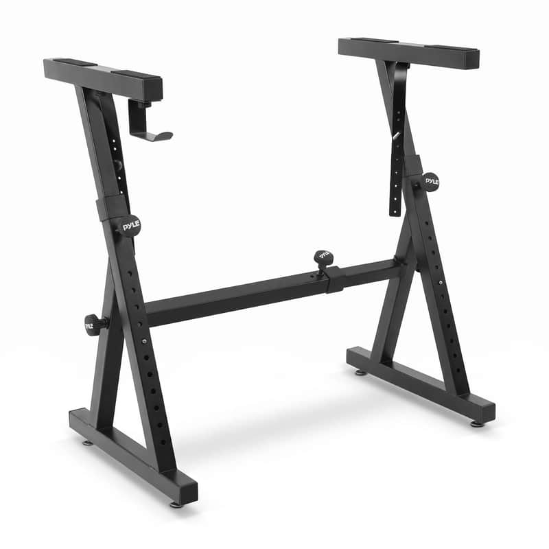 Height & Width Adjustable Heavy Duty Folding Z Design Keyboard Stand Bild 1