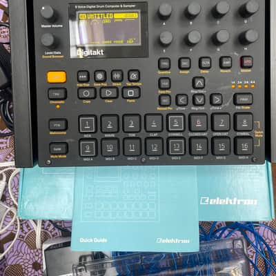 Elektron Digitakt I 2022 - Present - Blac image 2