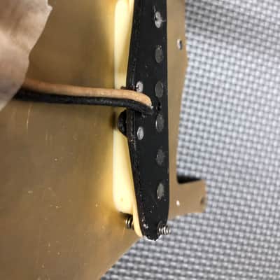 1958 Fender Musicmaster Loaded Pickguard Original Pots Pickup Cover Jack Pickguard Vintage Pre CBS image 7
