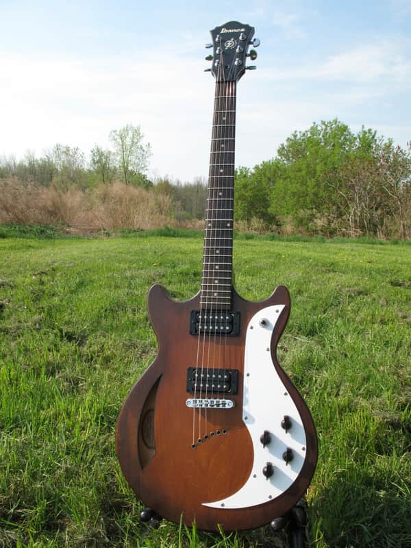 Ibanez Artcore AMF73-TF Semi-Hollow Flat Tobacco Burst | Reverb