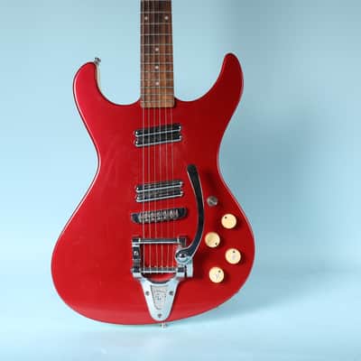 Danelectro Hodad Electric Guitar Metallic Red Finish image 1