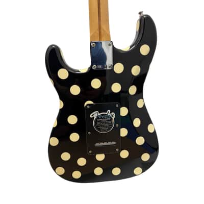 2007 Fender Buddy Guy Artist Series Signature Stratocaster - Black with Polka Dots image 6