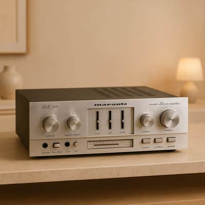 Marantz PM-400 Rare Vintage Integrated Amplifier Warranty Working Hi-Fi Phono image 1