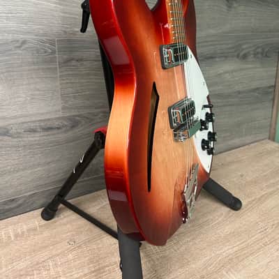 1996 Rickenbacker 330 Fireglo Electric Guitar w/ Case #2695 image 4