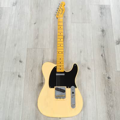 Mint Fender Custom Shop 1954 Telecaster DLX Closet Classic Guitar, Maple Fretboard, Faded Nocaster Blonde image 3