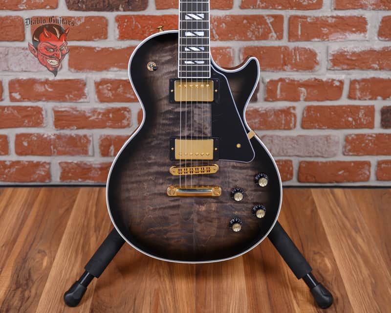 Gibson Les Paul Supreme AAA Figured Maple Top Translucent Ebony Burst 2024 w/OHSC