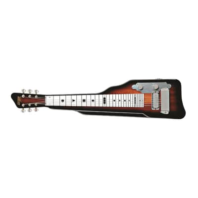 Gretsch G5700 Electromatic Lap Steel with White Plastic Fretboard - Tobacco image 4