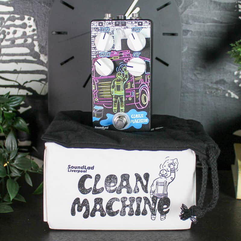 Preowned SoundLad Liverpool Clean Machine Preamp / EQ / Boost w/ Box image 1