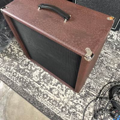 Amplified Nation 2x12 Speaker Cabinet - WGS 50w BlackHawk, Celestion 65w Creamback image 2