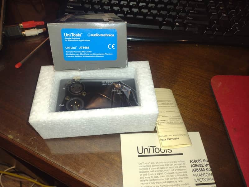 Audio-Technica AT8686 UniLim - in-line limiter (compressor). image 1