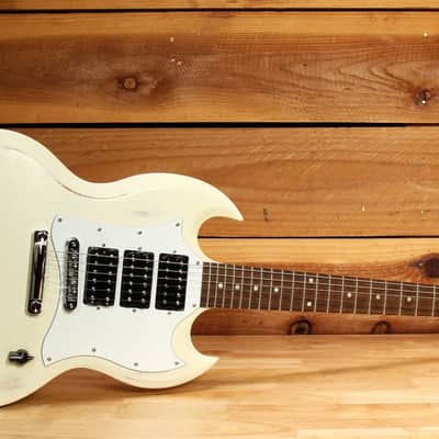 Gibson SG3 Special FADED White 3 PICKUP 490 PU Tone Selector Rare
