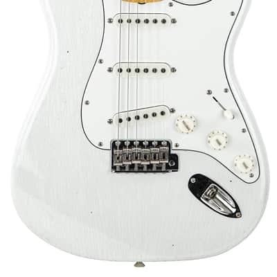 2025 Fender Jimi Hendrix Voodoo Child Stratocaster Journeyman Relic Olympic White image 2