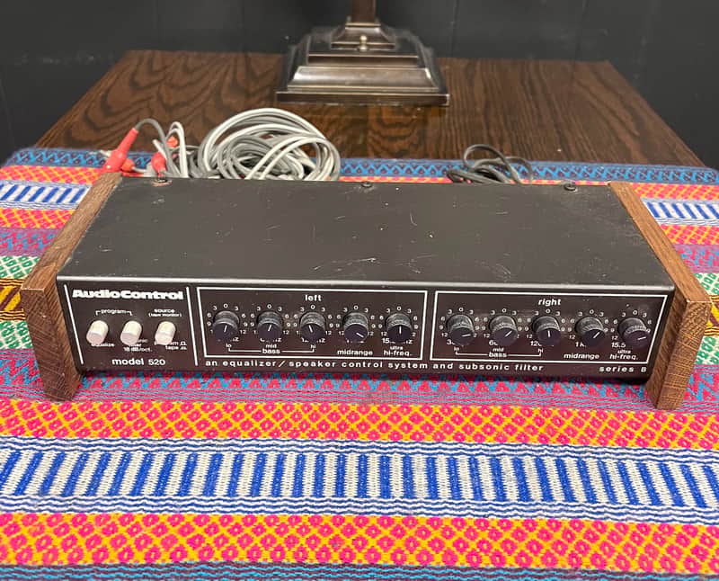 Audio Control Model 520 Series B EQ & Speaker Control System w/Subsonic Filter image 1