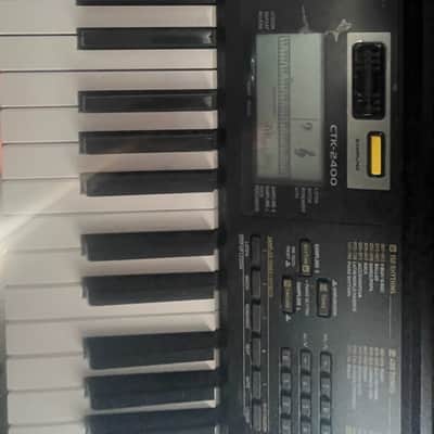 Casio CTK-2400 61-Key Portable Keyboard 2010s - Black