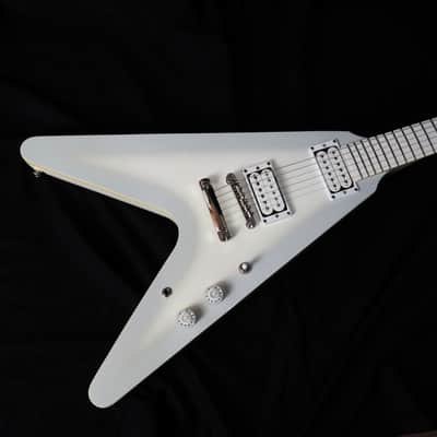 Epiphone Limited Edition Brendon Small "Snow Falcon" Flying V Snow Burst image 1
