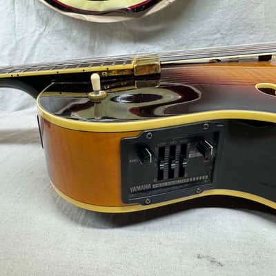 Yamaha AEX1500 aex 1500 Archtop Jazz Box Hollowbody Guitar with Case - MIJ Made In Japan image 22