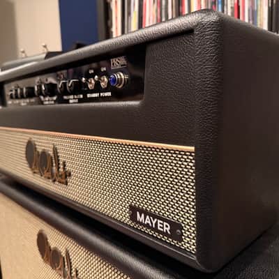 PRS J-MOD 100 John Mayer Signature 100-Watt Guitar Amp Half Stack 2017 - 2020 - Stealth Black / Salt & Pepper image 14