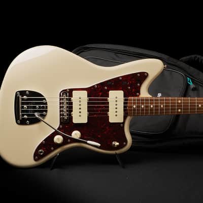 Fender Jazz master Matching Headstock 2019 - Olympic White image 2