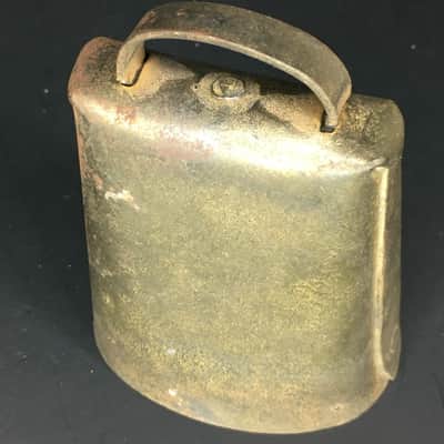 Cowbell 4 Inch Hand Forged Blacksmithed Antique Cow Bell image 9
