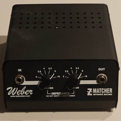 Weber Z-Matcher 100 Watt Impedance Matcher - Black image 2