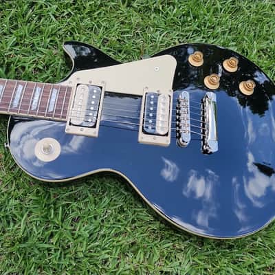 2025 Epiphone Les Paul Modern Pro Electric Guitar - Ebony Black Finish - Like New w/ Nice Case image 2