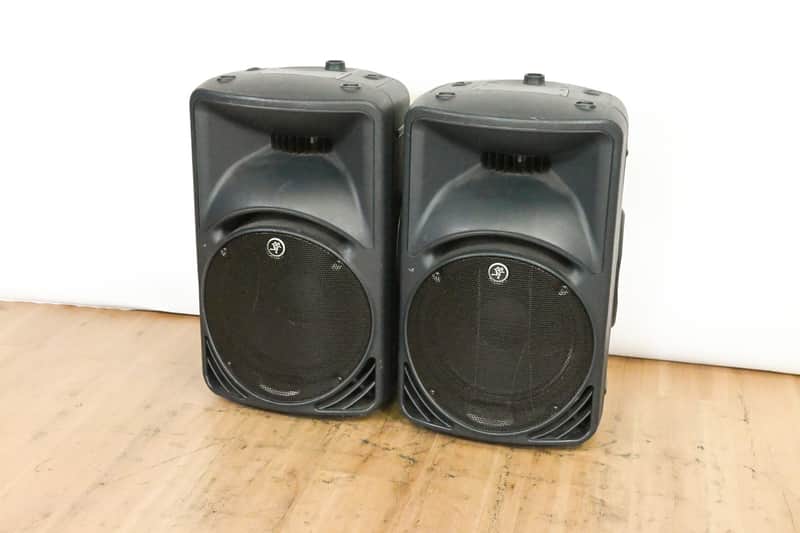 Mackie SRM450v2 400W 12" Active 2-Way Loudspeaker (PAIR) CG015CV image 1