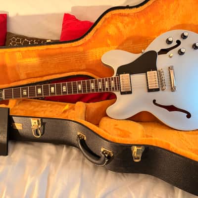 Gibson ES-335 Custom Shop Reissue 1964- Silver Mist VOS image 2