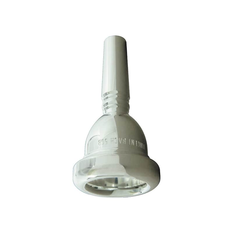 Bach Classic Trombone Silver Plated Mouthpiece Large Shank 5GB image 1