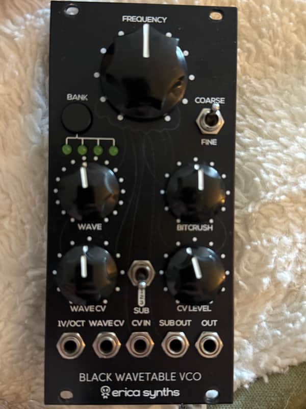 Erica Synths Black Wavetable VCO