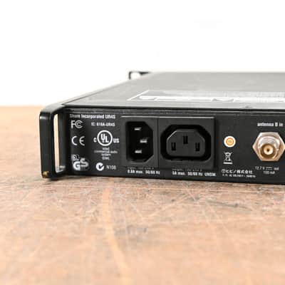 Shure UR4S Wireless Receiver - J5 Band: 578-638 MHz CG00776 image 10