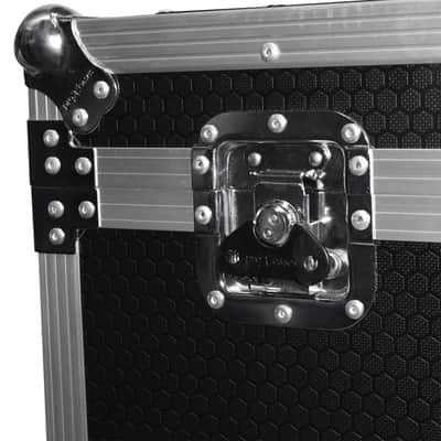 ProX XS-UTL4 Utility Flight Case w/ Black Laminate 4" Casters w/ Caster Dishes image 7