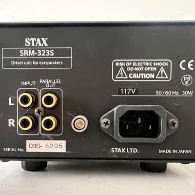 Stax SR-L700 AND STAX SRM-323S 2000'S - BLACK AND SILVER image 2