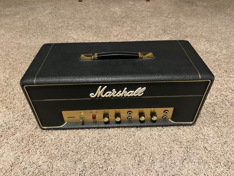 Immagine Marshall 2061X Handwired JMP Reissue 2-Channel 20-Watt Guitar Amp Head 2004 - 2017 - Black - 1