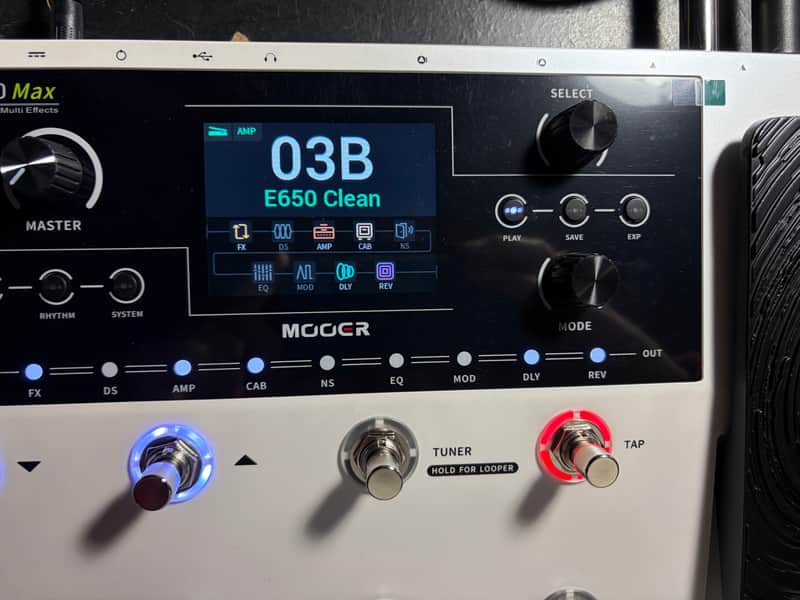 Mooer GE150 Amp Modeller & Multi Effects 2020 - Black image 1
