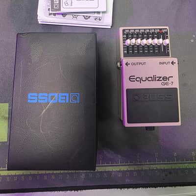 Boss GE-7 Equalizer (Black or Silver Label) 1997 - Present - Grey image 5