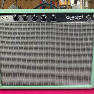 GVT  Vibro Tone JR Handwired NOS Guitar amplifier blackface 1964 / Surf Green Vibro champ  AA764 image 4