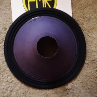 12" ELECTRO VOICE 12L & MORE RECONE 12" CONE PURPLE GUITAR SPEAKER PA SPEAKER PMR image 2