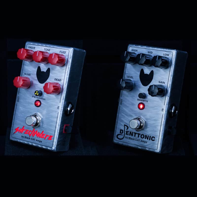 DJENTTONIC (LE) and SHREDINHERE (LE) premium guitar pedals. Overdrive, fuzz, distortion analog effects -10% OFF for both! image 1