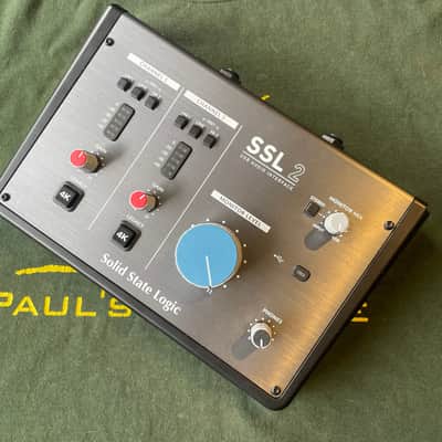 Solid State Logic SSL 2 USB Audio Interface 2020 - Present - Black image 1